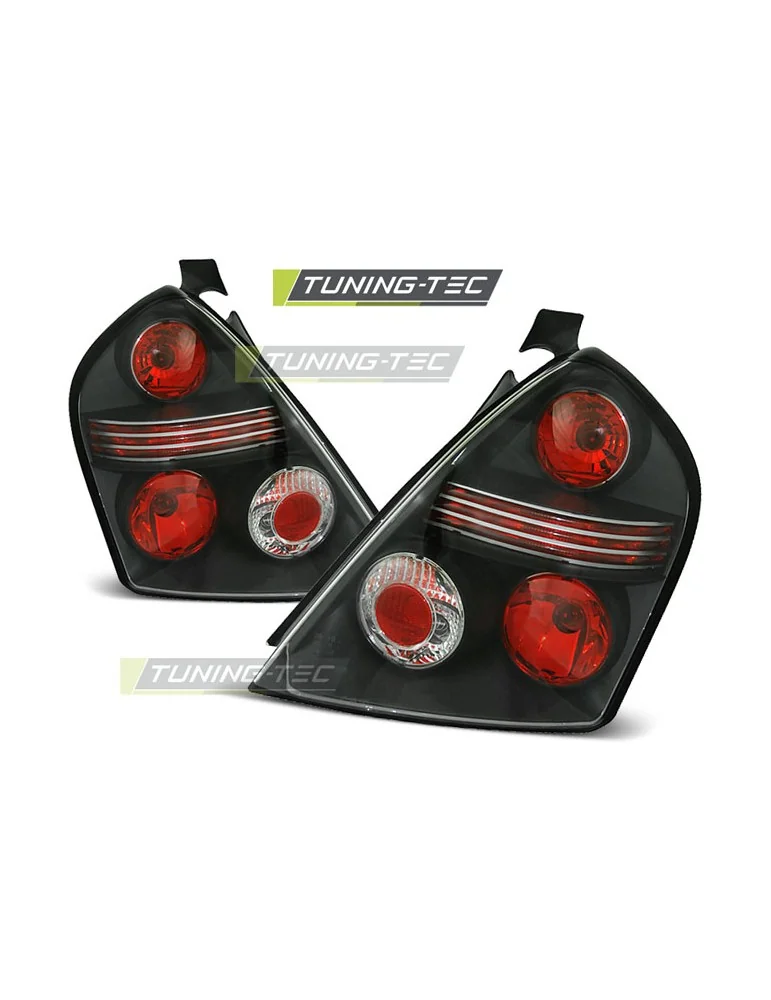 Bloc optique noir pour FIAT STILO 10.01-07 3 portes
