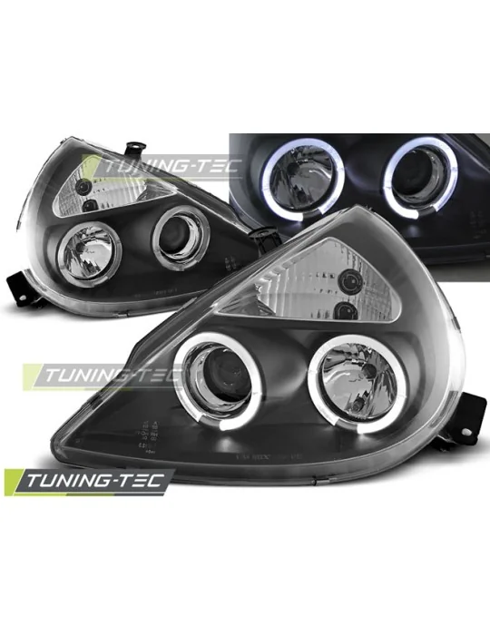 Phares noirs pour Ford KA (1996 - 2008)