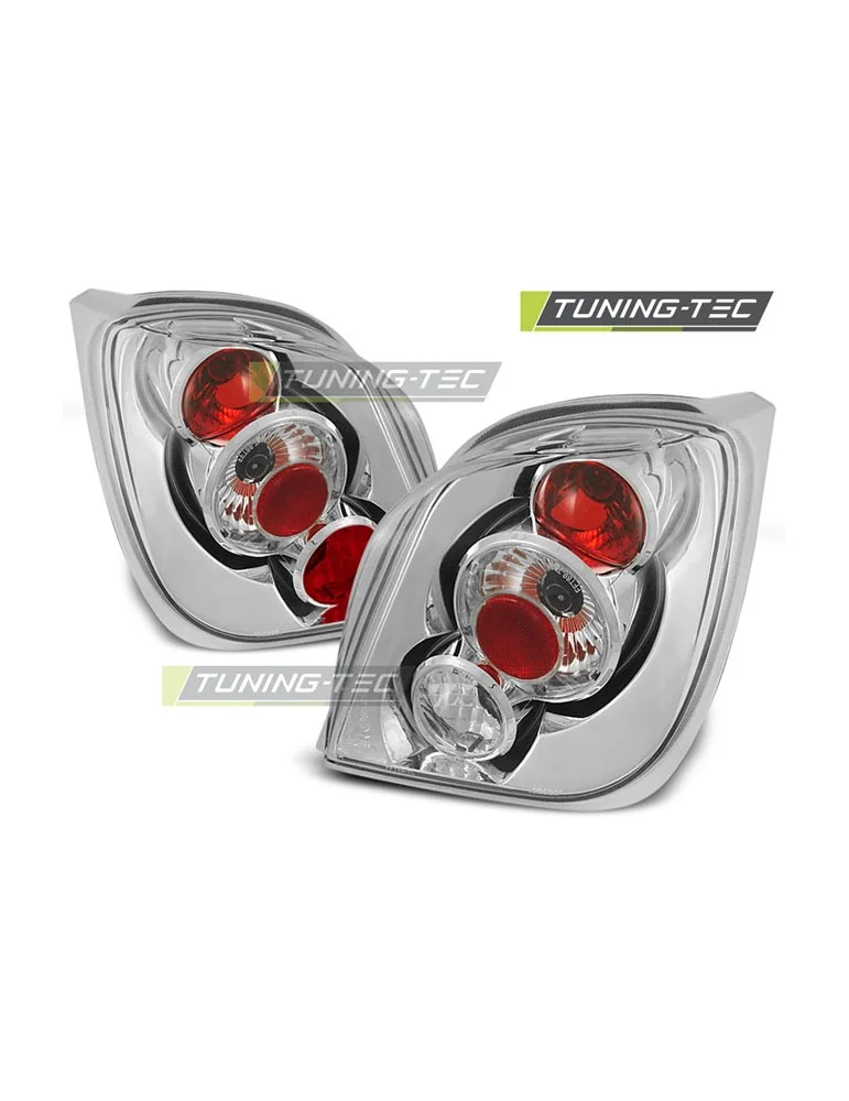 Bloc optique chromé pour FORD FIESTA MK3 04.89-09.95
