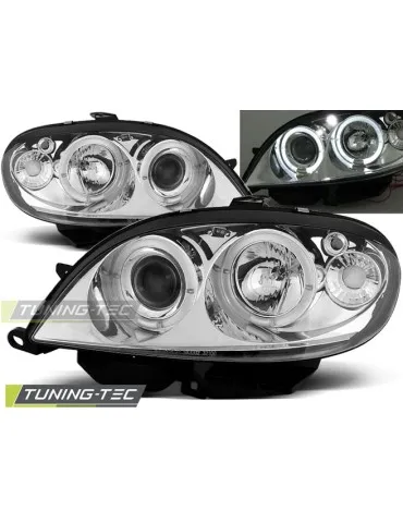 Phares chromés pour CITROEN SAXO 09.99-06.03