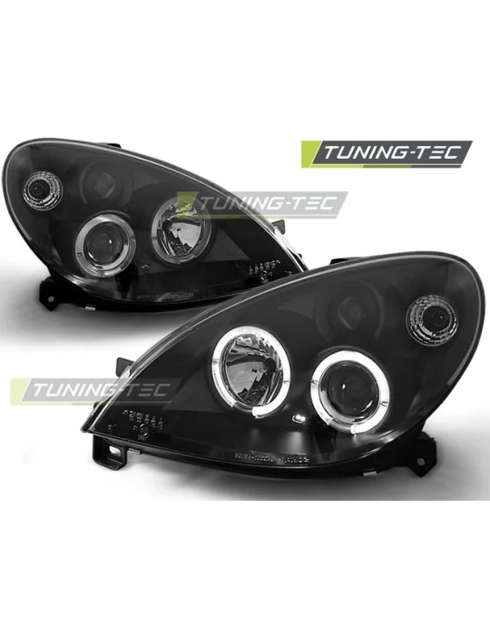 Phares noirs pour Citroen Xsara (2000 - 2004)