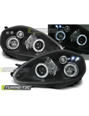 Phares noirs pour FIAT GRANDE PUNTO 09.05-08