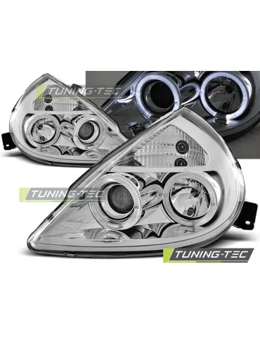 Phares chromés pour FORD KA 11.96-08