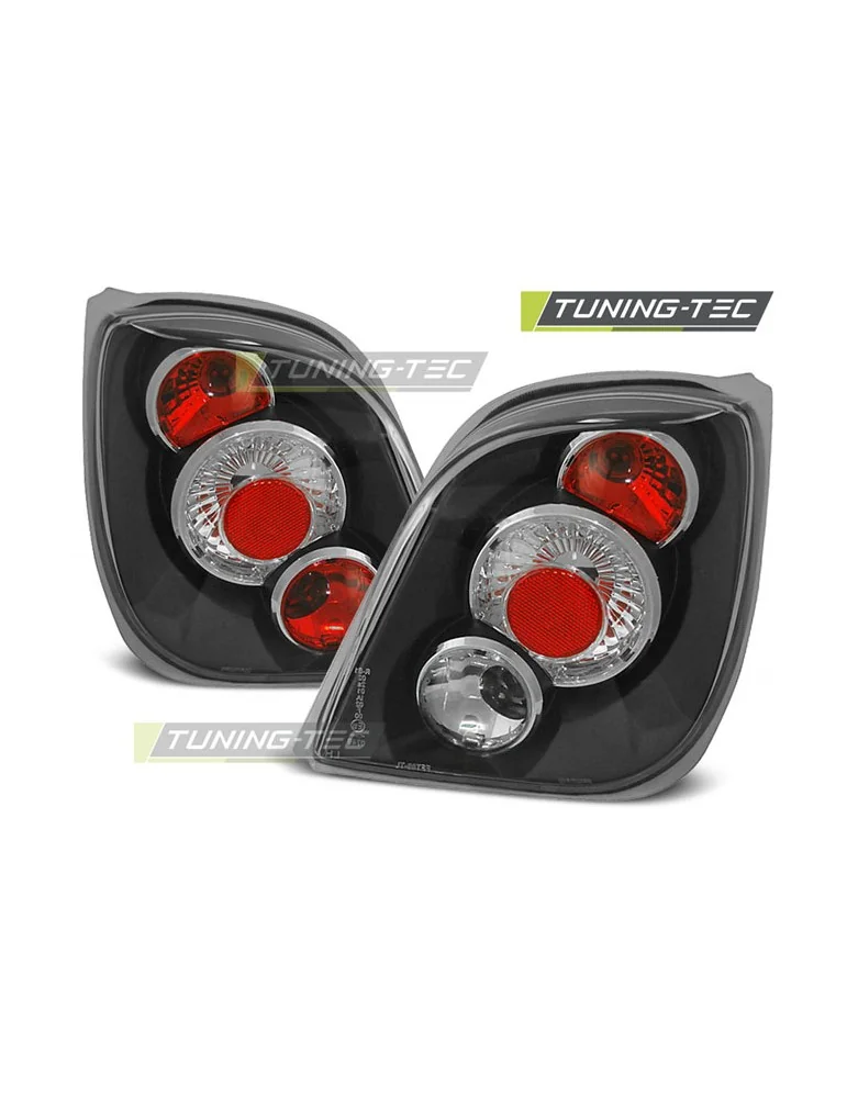 Bloc optique noir pour FORD FIESTA MK3 04.89-09.95
