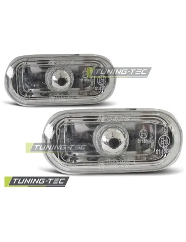 Répétiteurs latéraux chromés pour FORD FIESTA MK6 05.02-08 C-MAX FOCUS MK2
