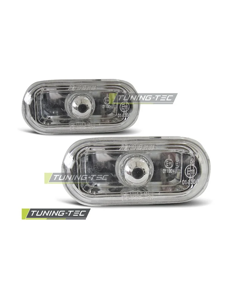 Répétiteurs latéraux chromés pour FORD FIESTA MK6 05.02-08 C-MAX FOCUS MK2