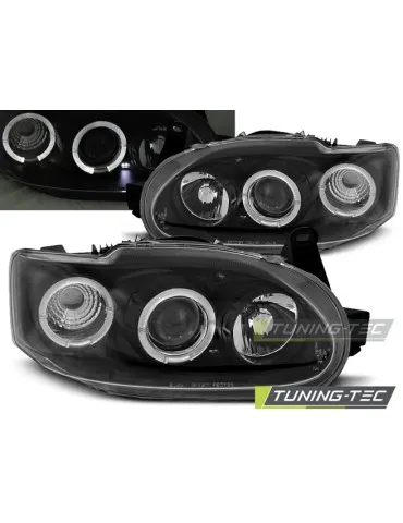Phares noirs pour FORD ESCORT MK7 02.95-00