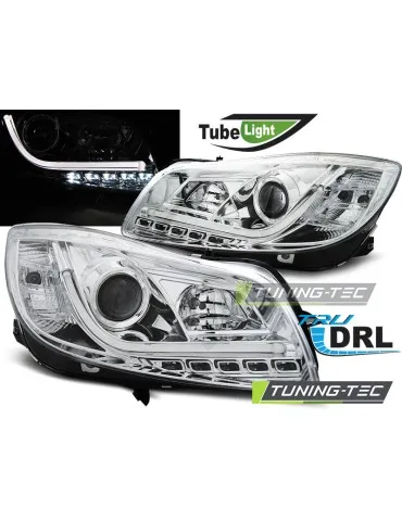 Phares chromés pour OPEL INSIGNIA 08-12