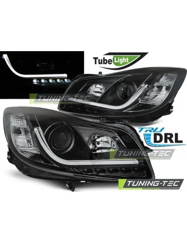 Phares noirs pour OPEL INSIGNIA 08-12