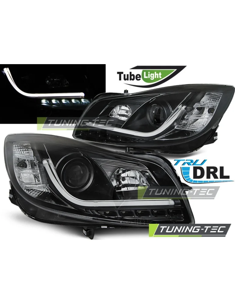 Phares noirs pour OPEL INSIGNIA 08-12