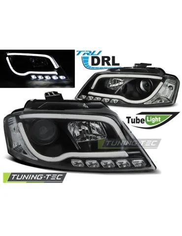 Phares noirs pour AUDI A3 8P 08-12