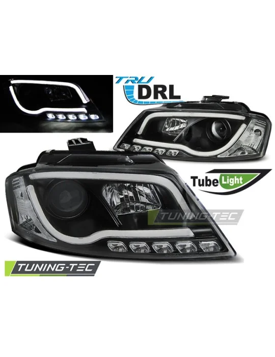 Phares noirs pour Audi A3 8P (2008 - 2012)