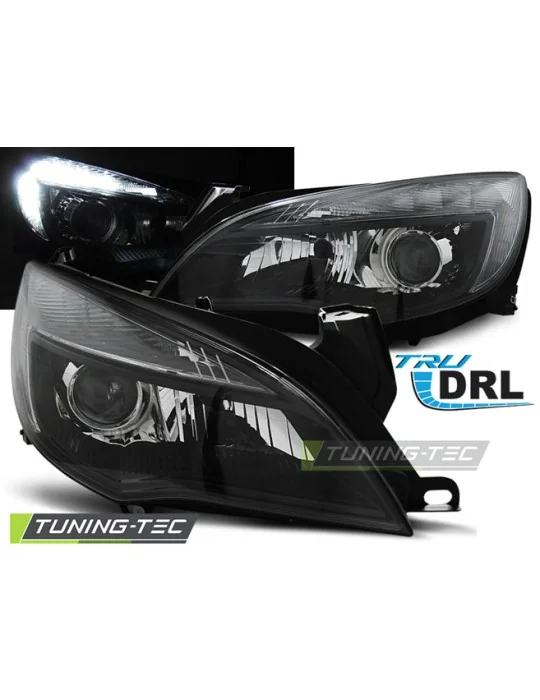 Phares noirs pour Opel Astra J (2010 - 2012)