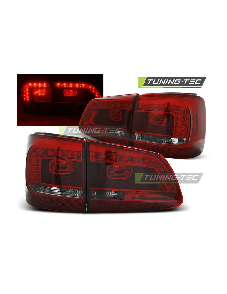 Feux arrière à LED fumés rouges pour VW TOURAN 08.10