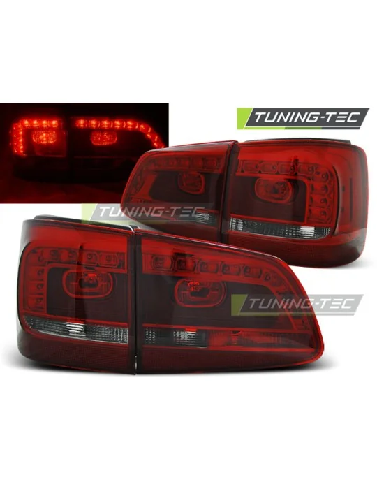 Feux arrière à LED fumés rouges pour VW Touran (à partir de 2010)