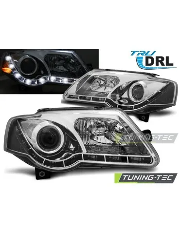 Phares chromés pour VW PASSAT B6 3C 03.05-10