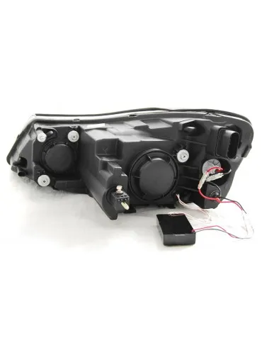 Phares à LED chromés pour SKODA OCTAVIA 09-12