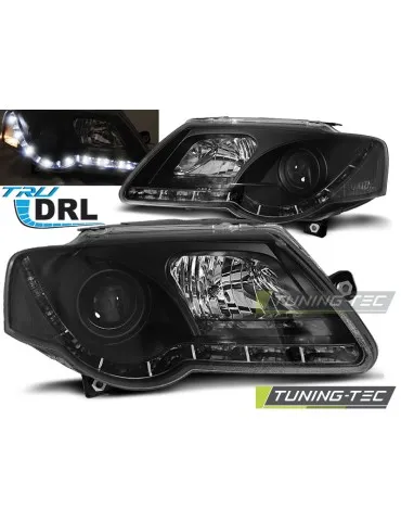 Phares noirs pour VW PASSAT B6 3C 03.05-10