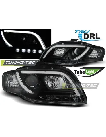 Phares noirs pour AUDI A4 B7 11.04-03.08