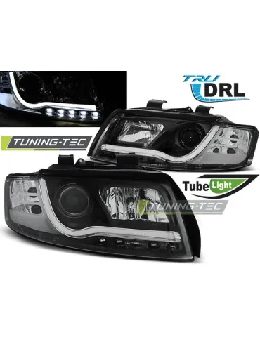 Phares noirs pour AUDI A4 10.00-10.04