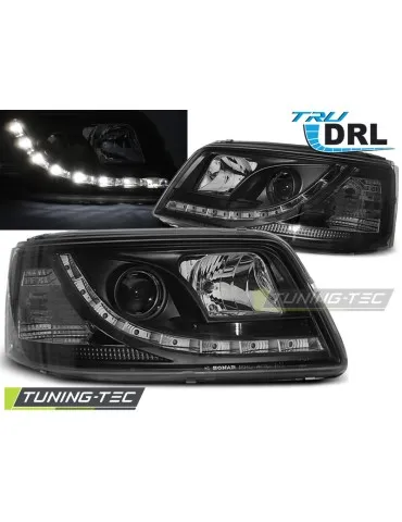 Phares noirs pour VW T5 04.03-08.09