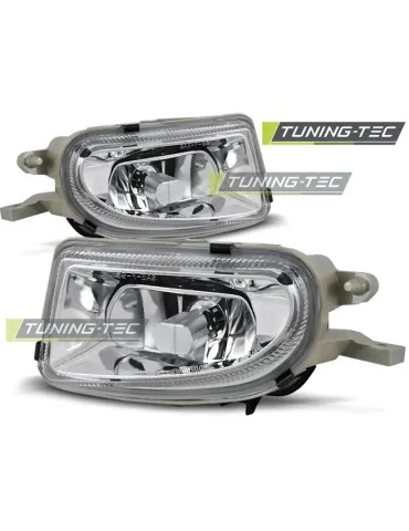 Antibrouillards chromés pour MERCEDES W210/CLK/SLK