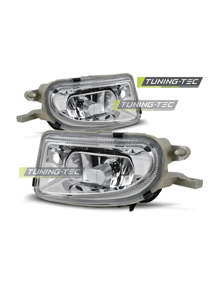 Antibrouillards chromés pour MERCEDES W210/CLK/SLK