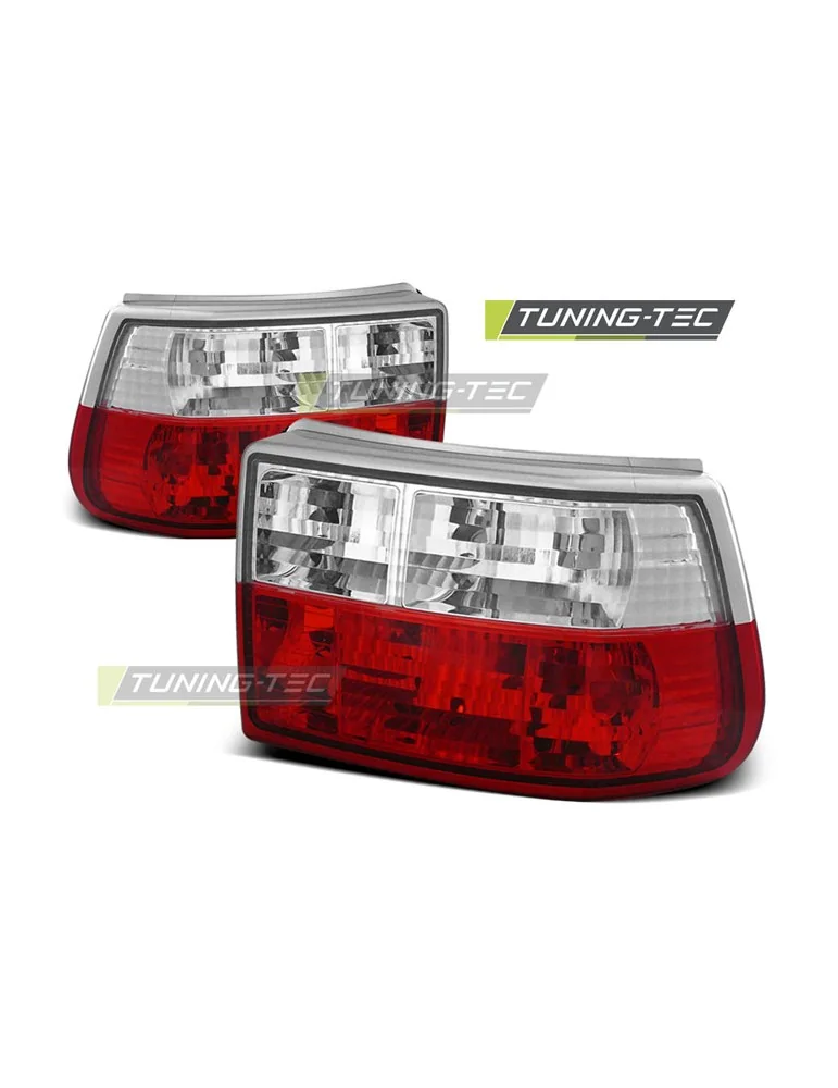 Feux arrière rouges blancs pour OPEL ASTRA F 09.91-08.97