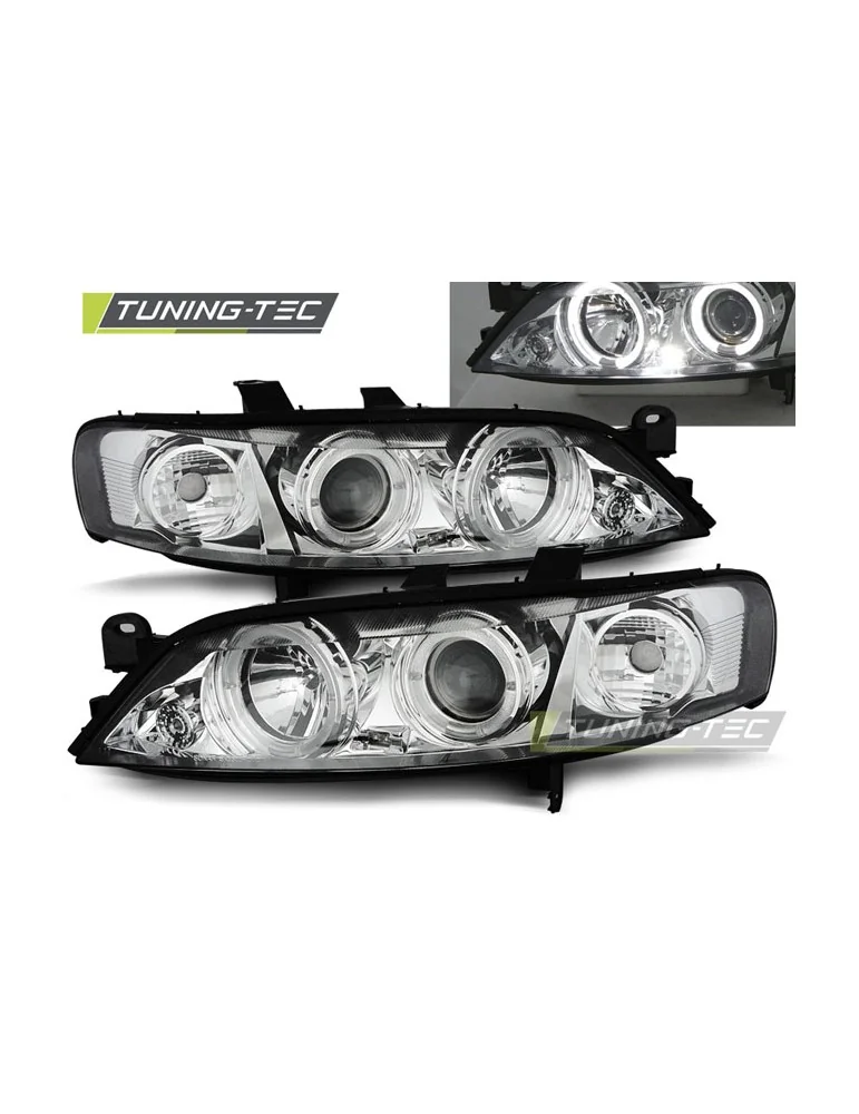 Phares chromés pour OPEL VECTRA B 11.95-12.98