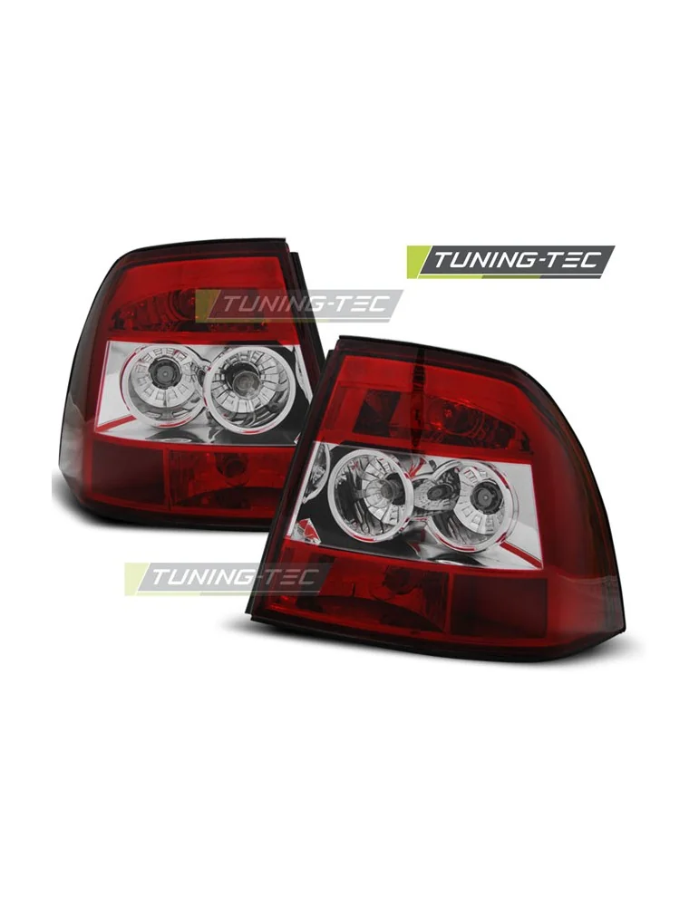 Feux arrière rouges blancs pour OPEL VECTRA B 11.95-12.98