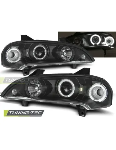 Phares noirs pour OPEL TIGRA 09.94-12.00