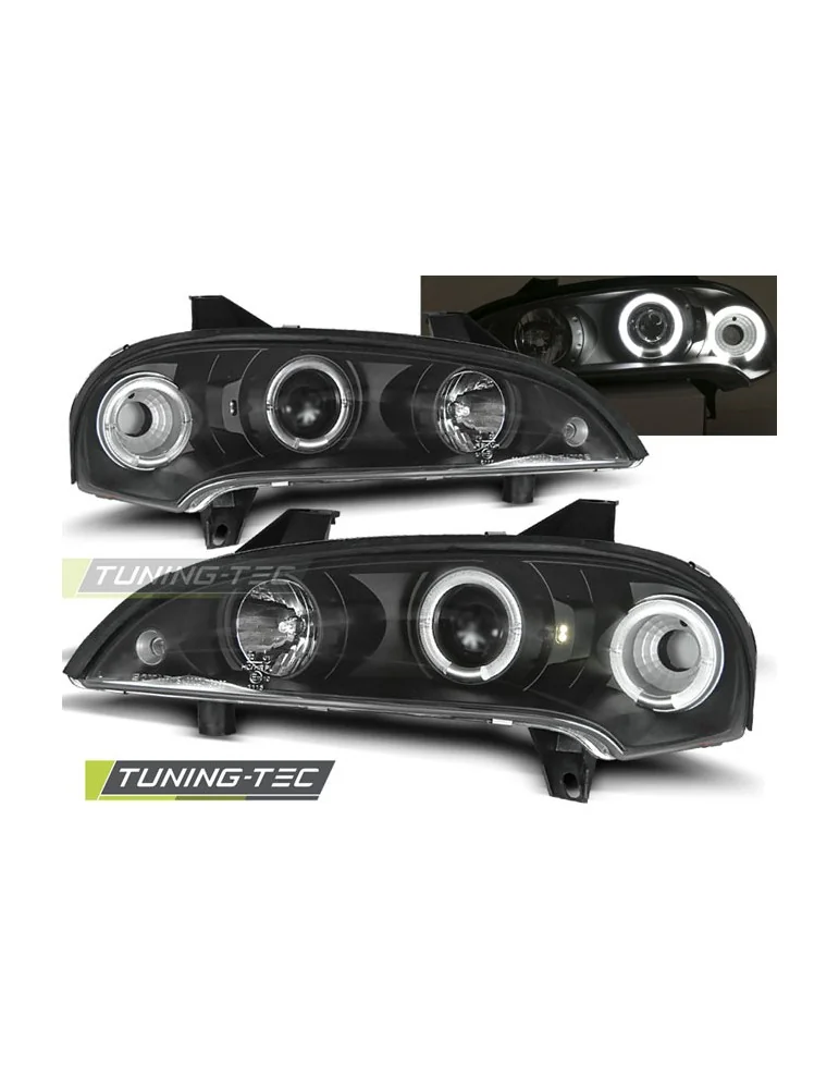 Phares noirs pour OPEL TIGRA 09.94-12.00