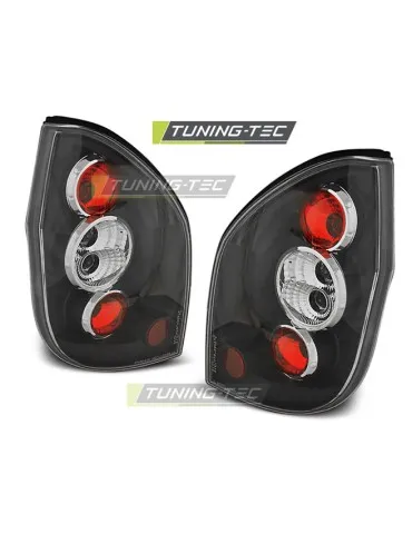 Bloc optique noir pour OPEL ZAFIRA 04.99-06.05