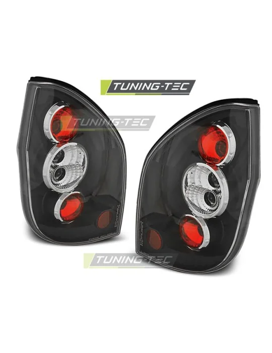 Bloc optique noir pour Opel Zafira (1999 - 2005)