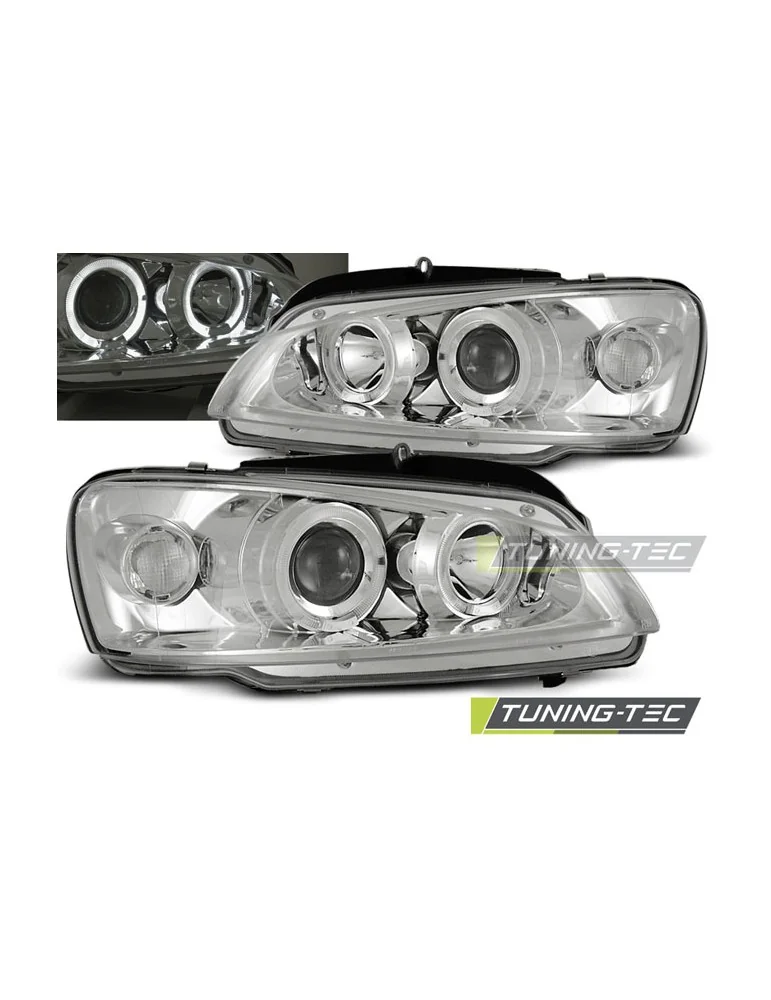 Phares chromés pour PEUGEOT 106 08.96-03