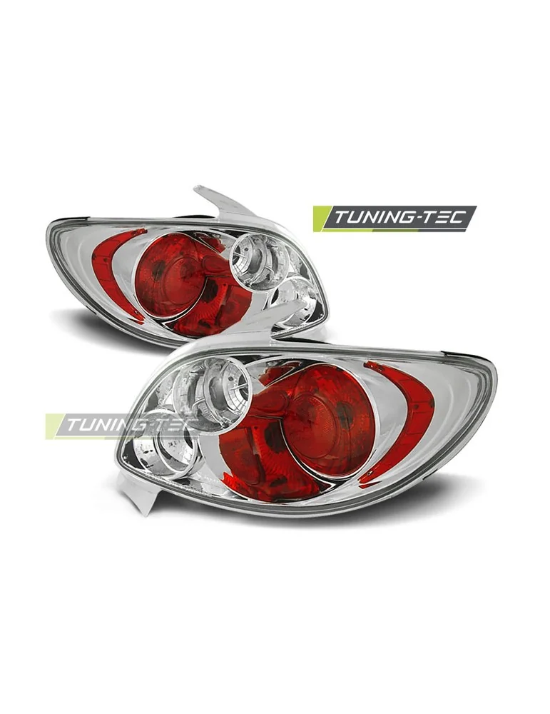 Bloc optique chromé pour PEUGEOT 206 10.98