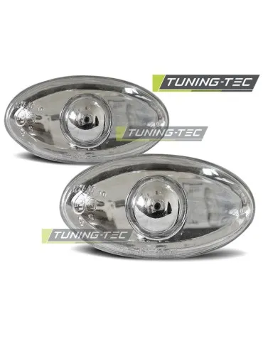 Répétiteurs latéraux chromés pour PEUGEOT 206 307