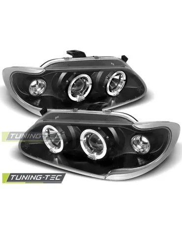 Phares noirs pour RENAULT MEGANE SCENIC 96-99