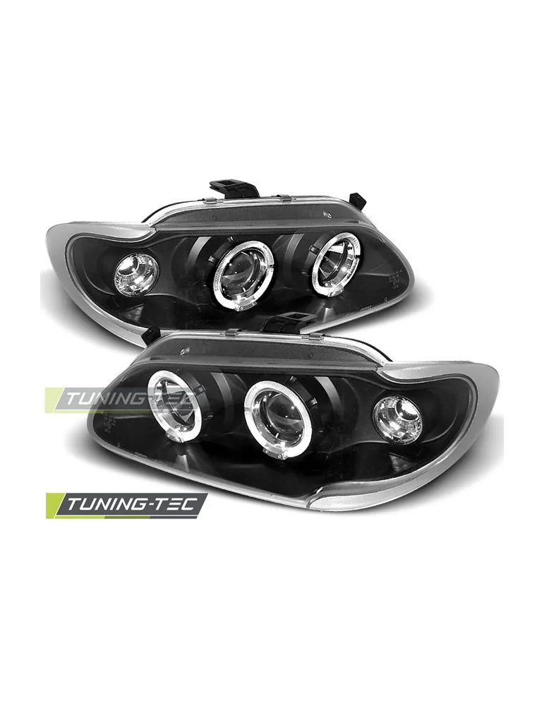 Phares noirs pour RENAULT MEGANE SCENIC 96-99