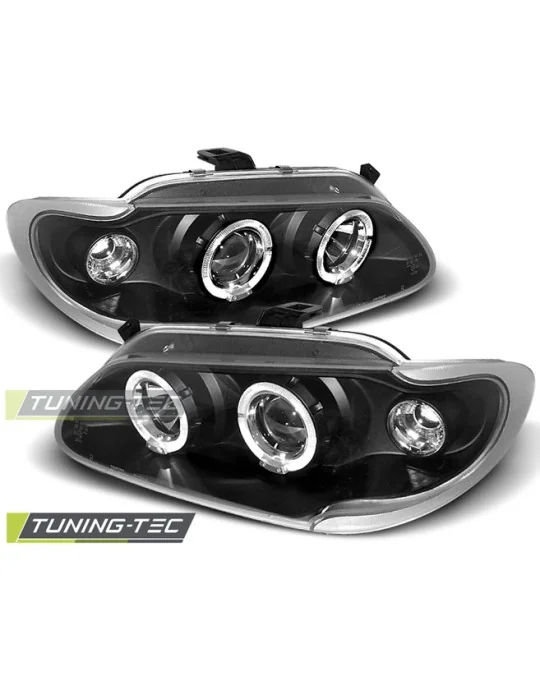 Phares noirs pour Renault Megane Scenic (1996 - 1999)