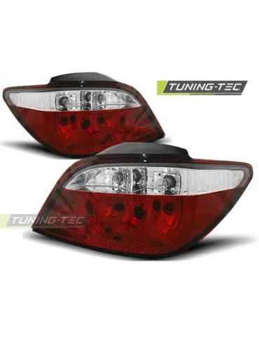 Feux arrière rouges blancs pour PEUGEOT 307 04.01-07