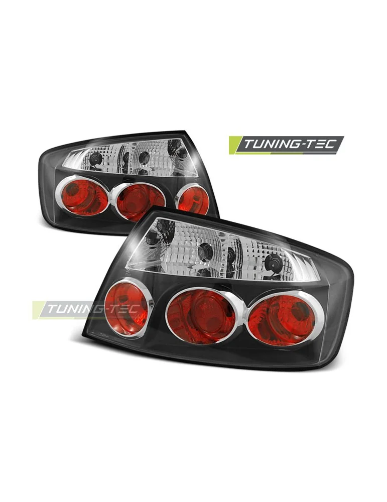 Bloc optique noir pour PEUGEOT 407 05.04- Berline
