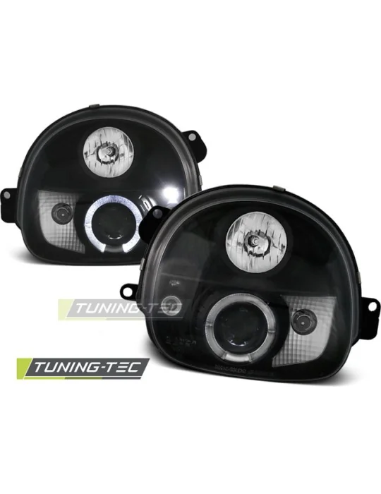 Phares noirs pour Renault Twingo (1993 - 1998)