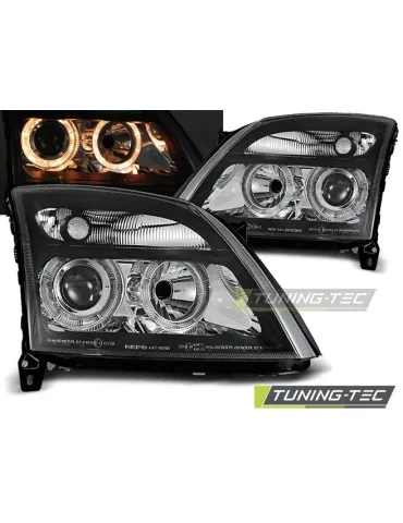 Phares noirs pour OPEL VECTRA C 04.02-08.05