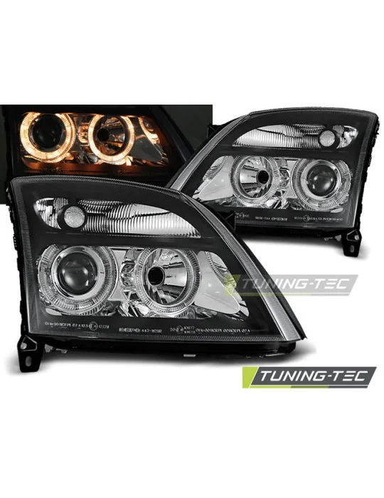 Phares noirs pour Opel Vectra C (2002 - 2005)