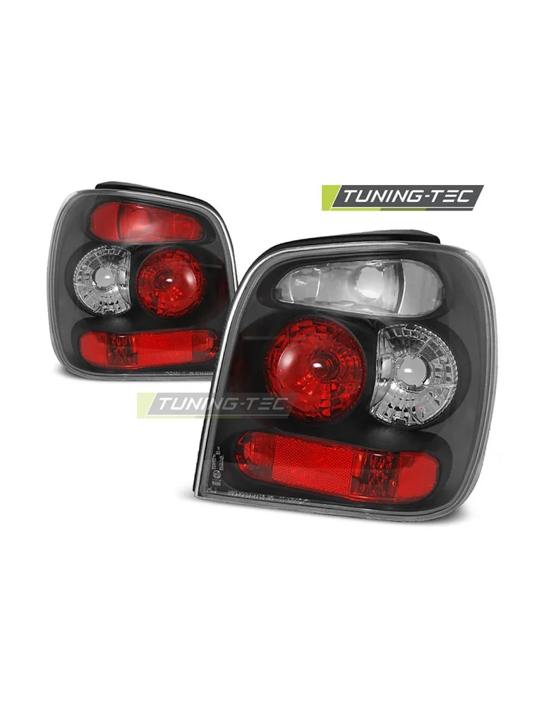 Feux arrière noirs pour VW POLO 6N 10.94-09.99