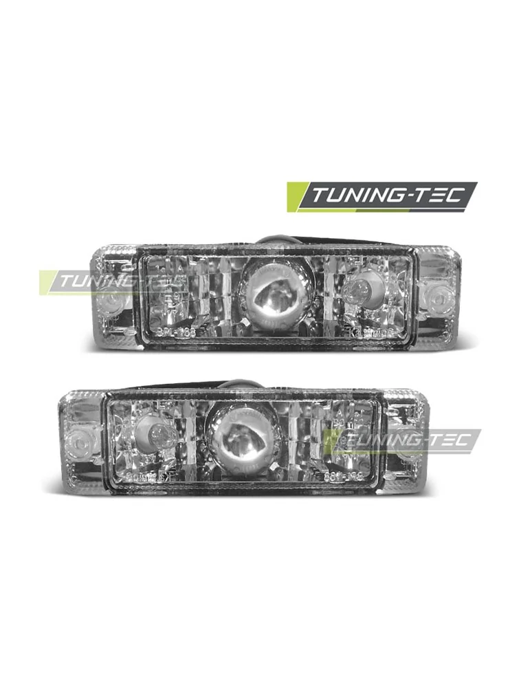 Clignotants avant chromés pour VW GOLF 1 2 JETTA POLO 86C