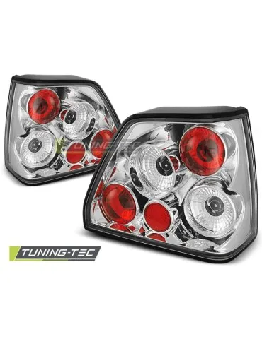 Feux arrière chromés pour VW GOLF 2 08.83-08.91