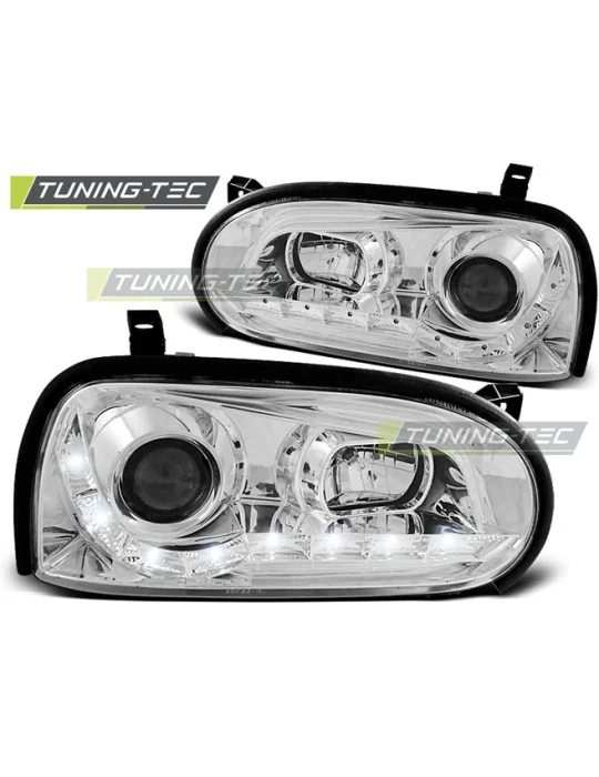 Phares à LED chromés pour VW Golf 3 (1991 - 1997)