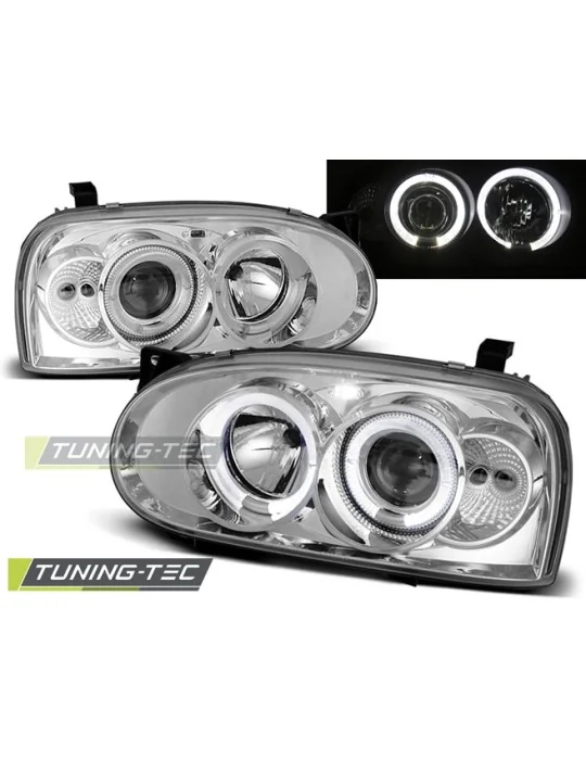 Phares chromés pour VW Golf 3 (1991 - 1997)